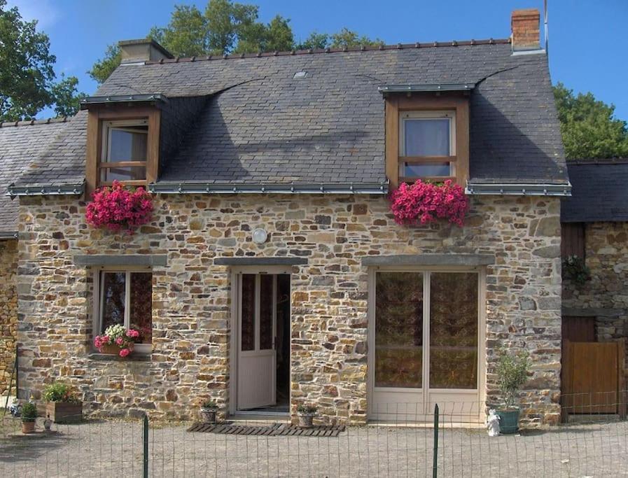 Charmante Maison En Campagne Grand-Fougeray Exterior foto